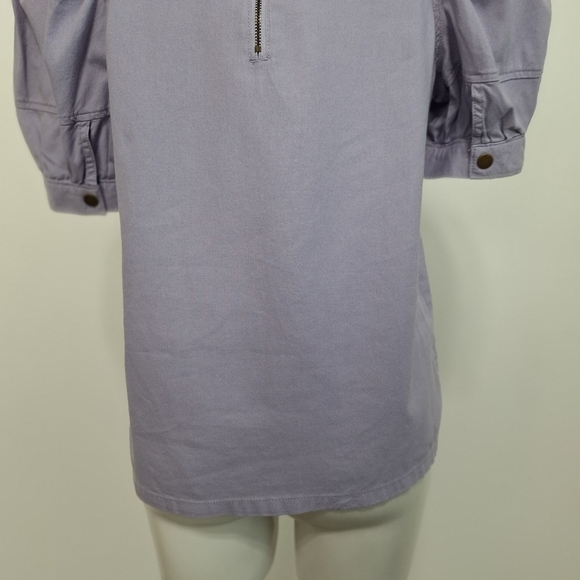 Universal Thread NEW Coquette Lavender Puff Sleeve Streetwear Blouse Size S - Picture 7 of 14